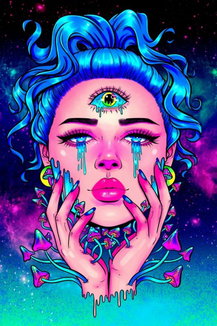 Trippy Girl Wallpapers