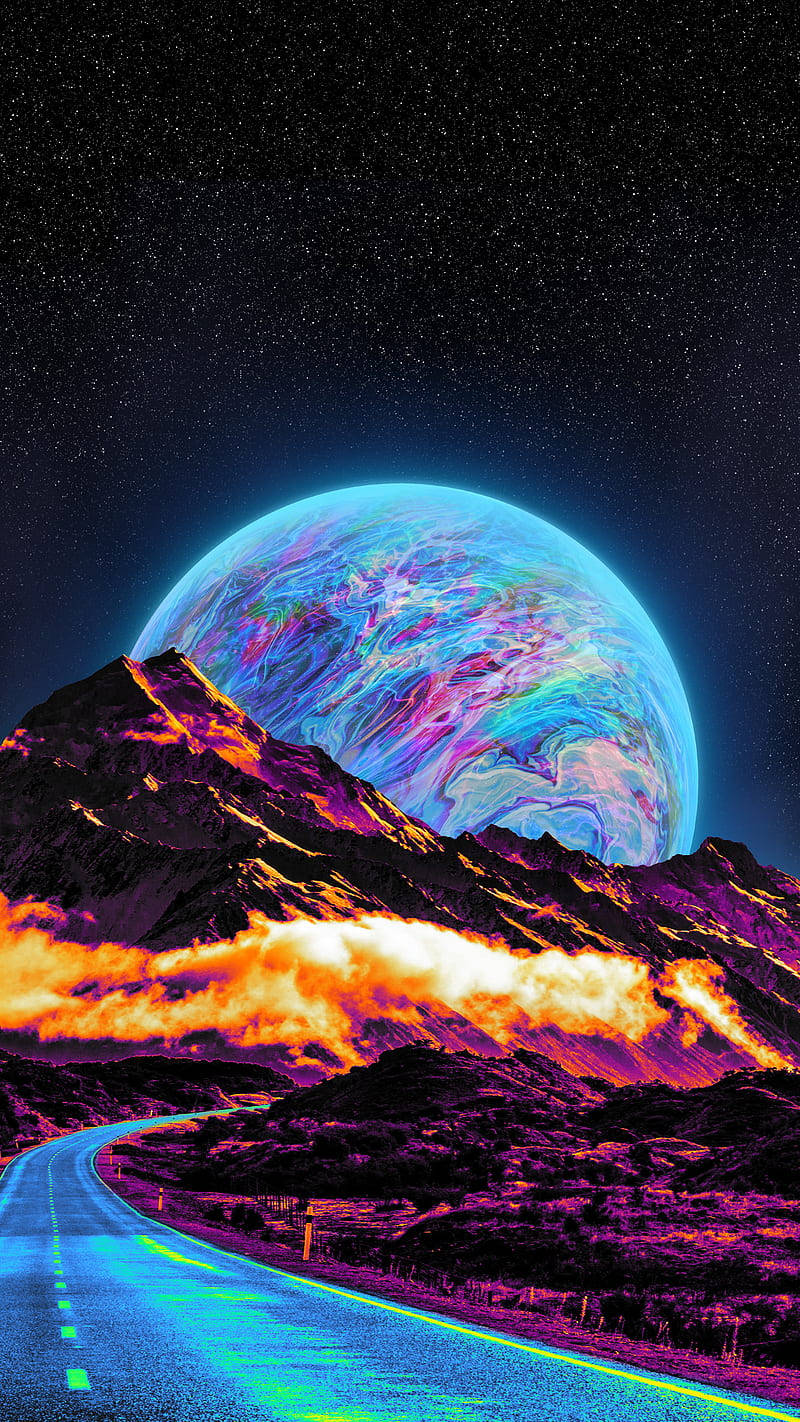 Trippy Moon Wallpapers