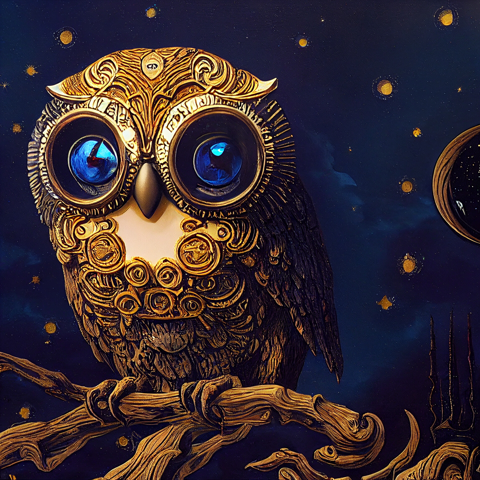 Trippy Owl Wallpapers