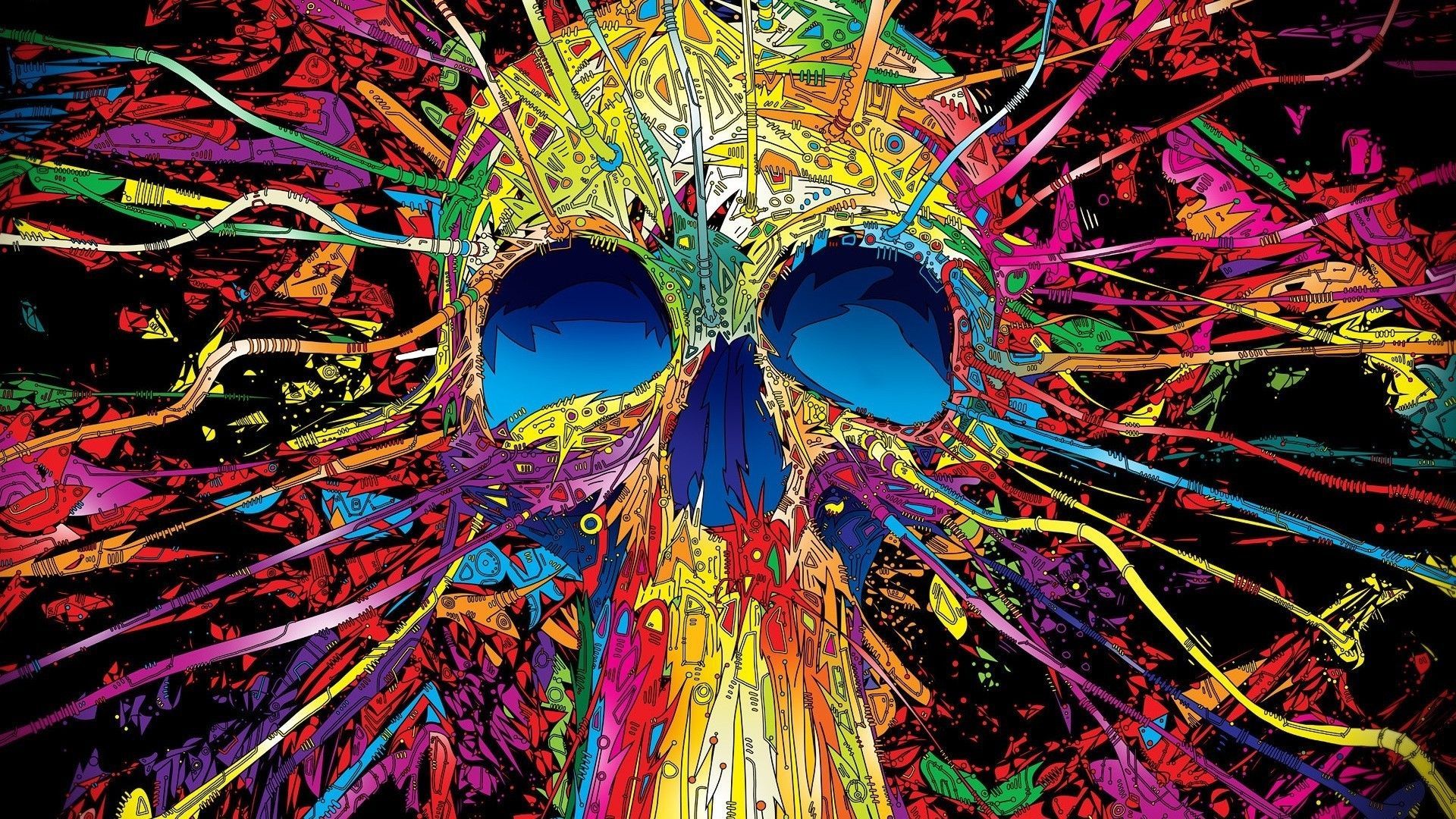 Trippy Skull Wallpapers