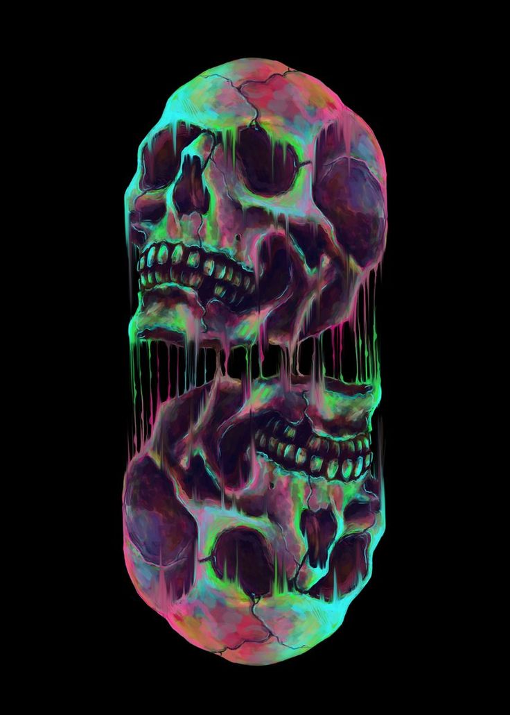 Trippy Skull Wallpapers