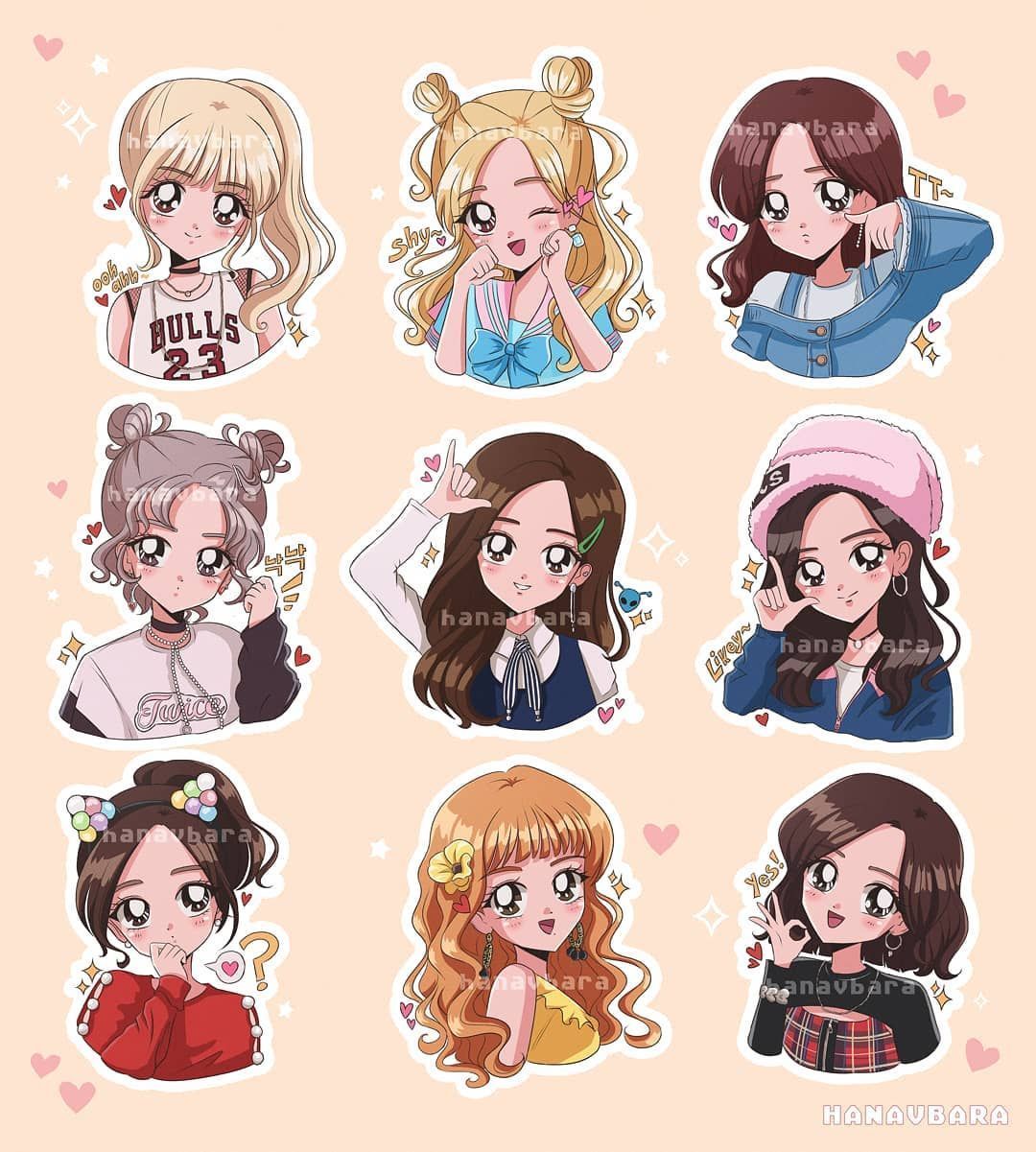 Twice Anime Wallpapers