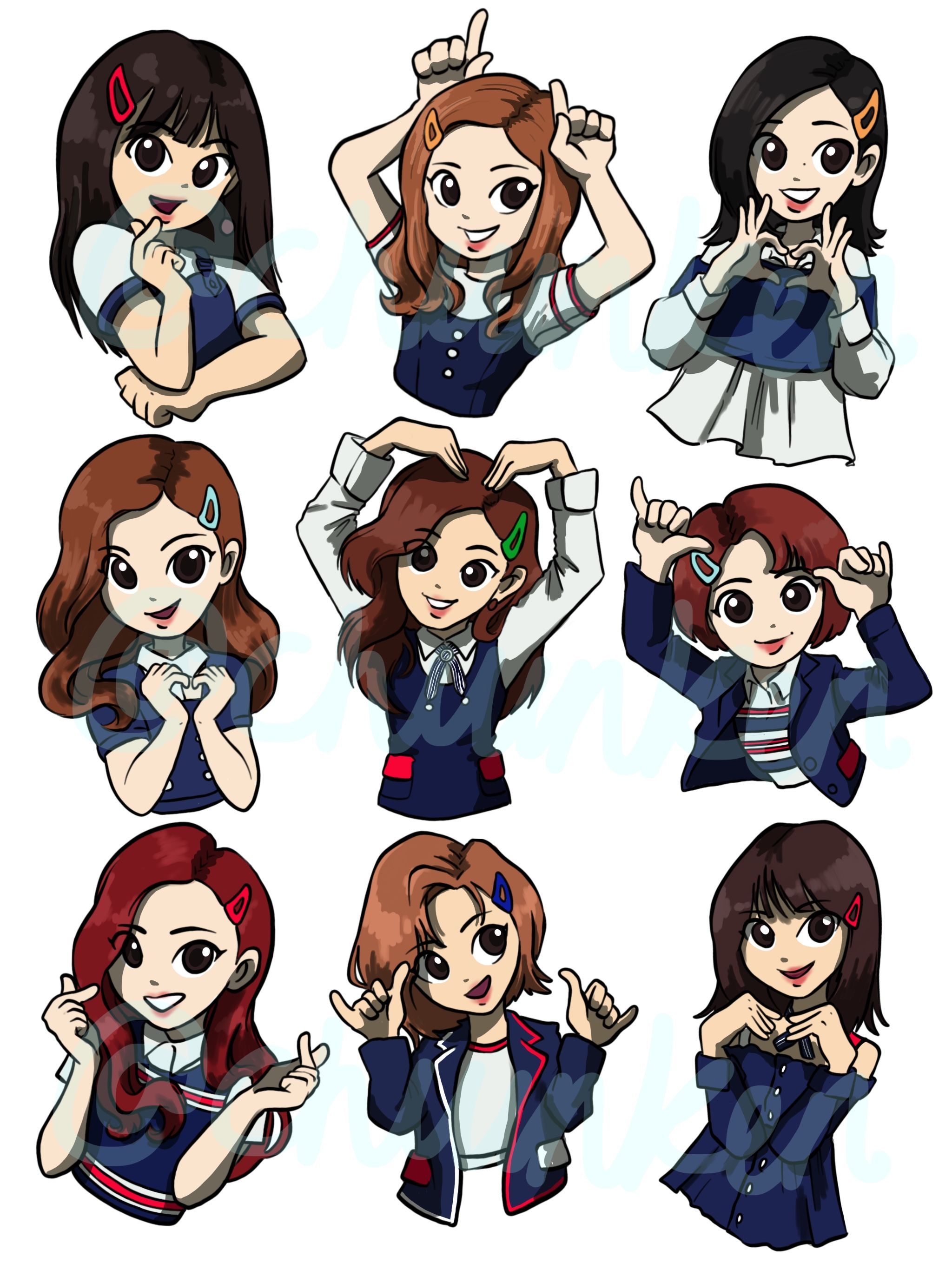 Twice Anime Wallpapers