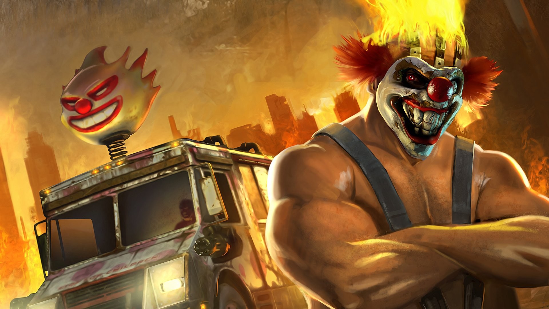 Twisted Metal Black Wallpapers