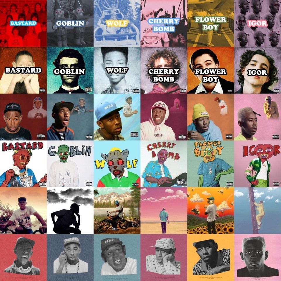 Tyler The Creator Album Covers Wallpapers