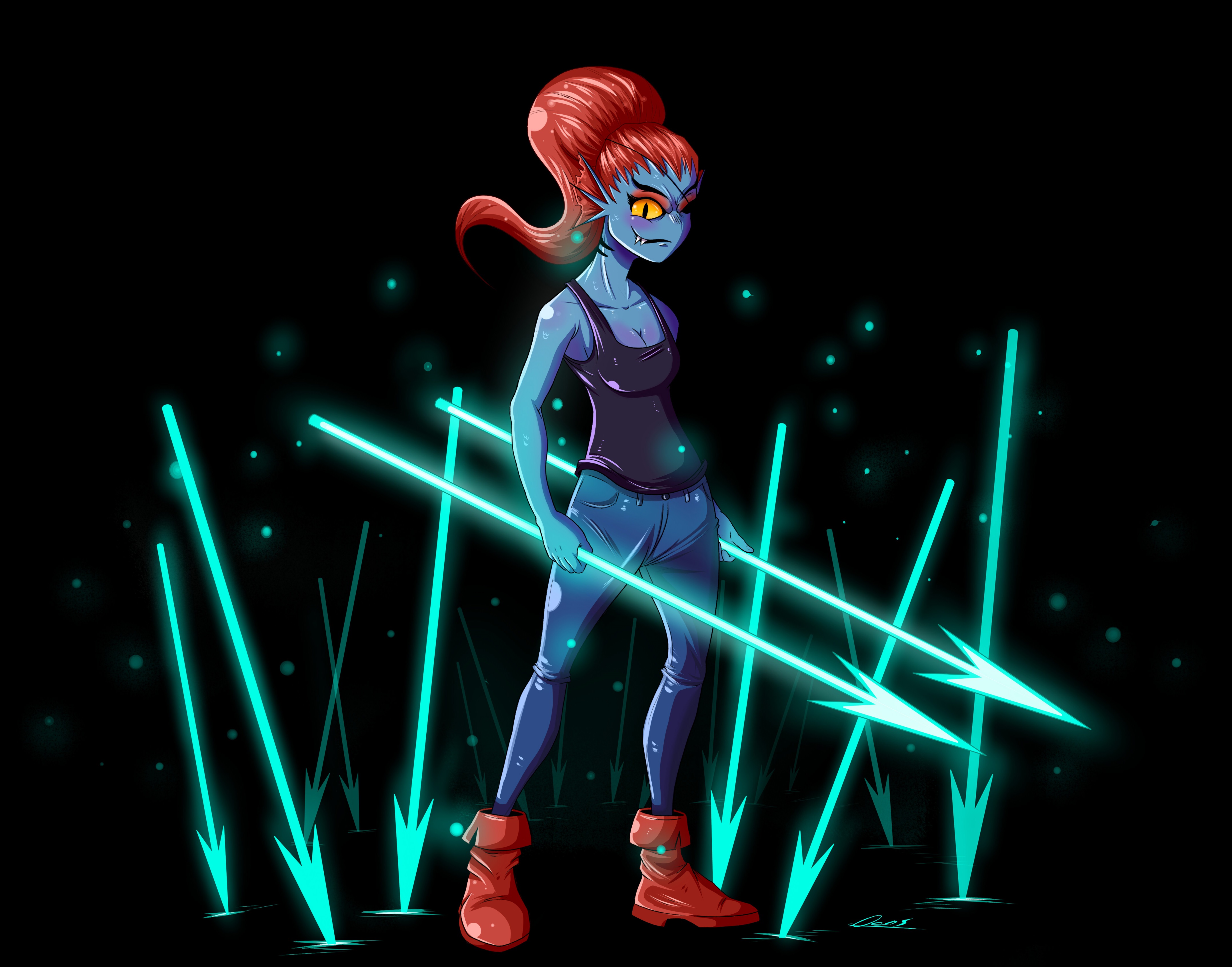 Undyne The Undying Wallpapers