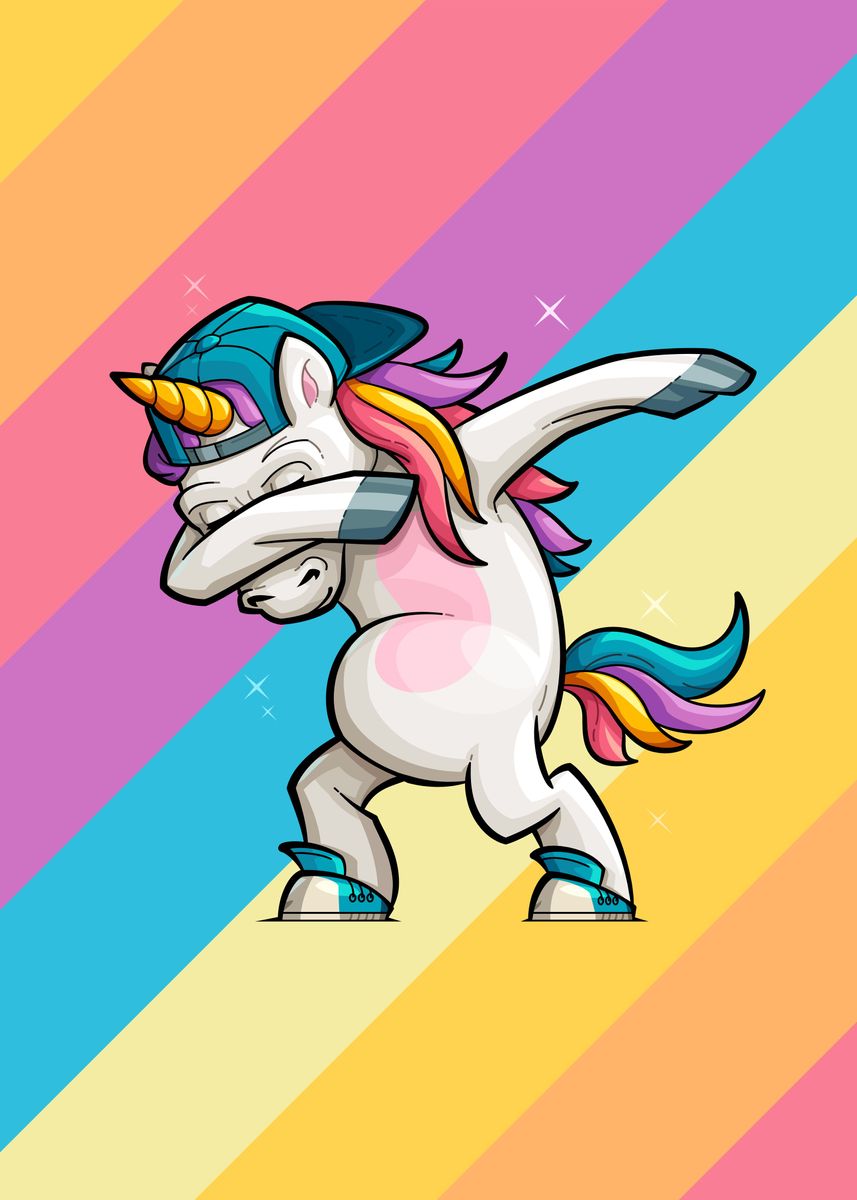 Unicorn Dabbing Wallpapers