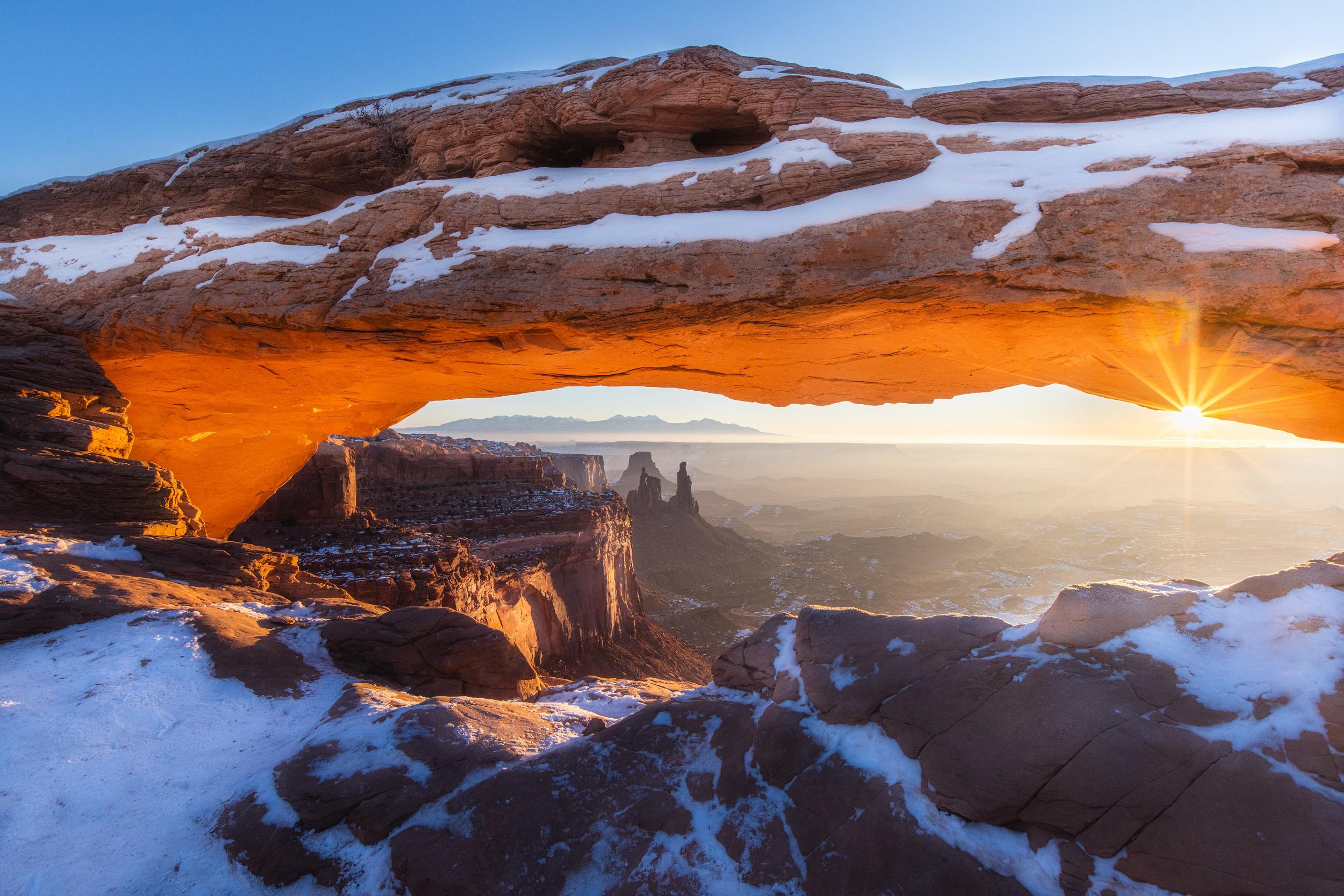 Utah Winter Mountains Wallpapers