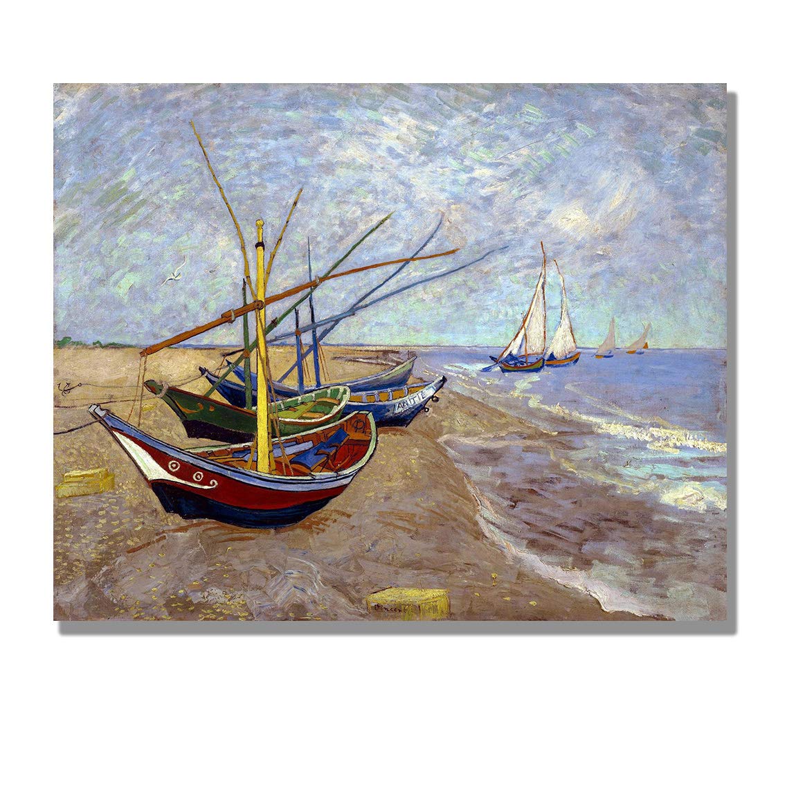 Van Gogh Sailboat Wallpapers