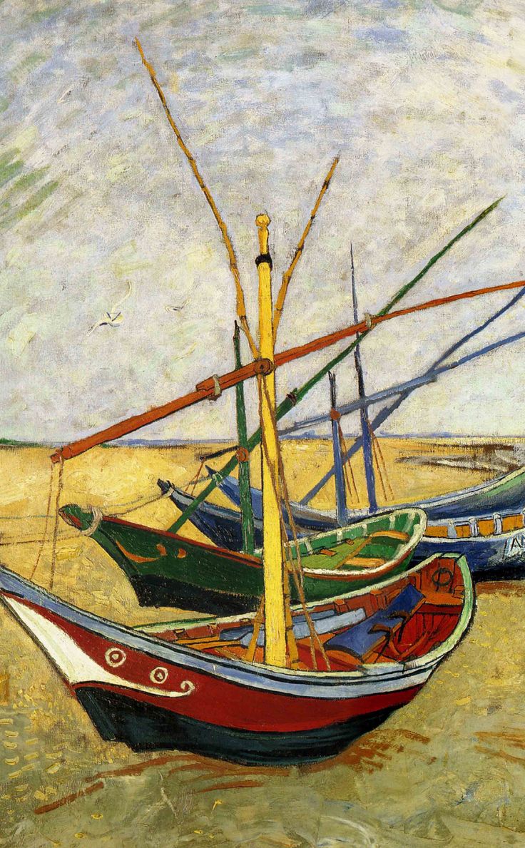 Van Gogh Sailboat Wallpapers