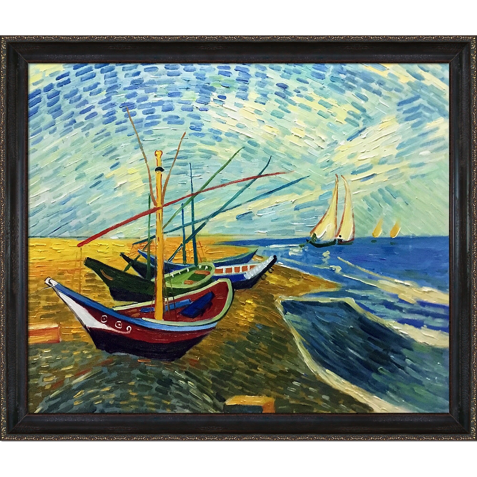 Van Gogh Sailboat Wallpapers