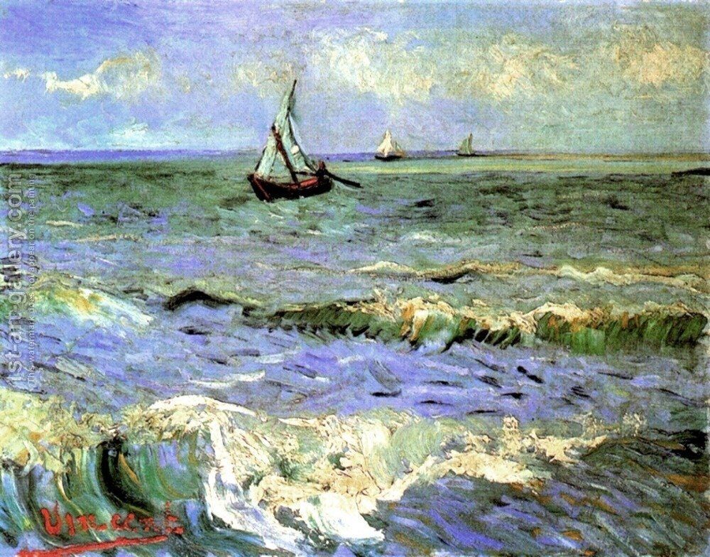 Van Gogh Sailboat Wallpapers