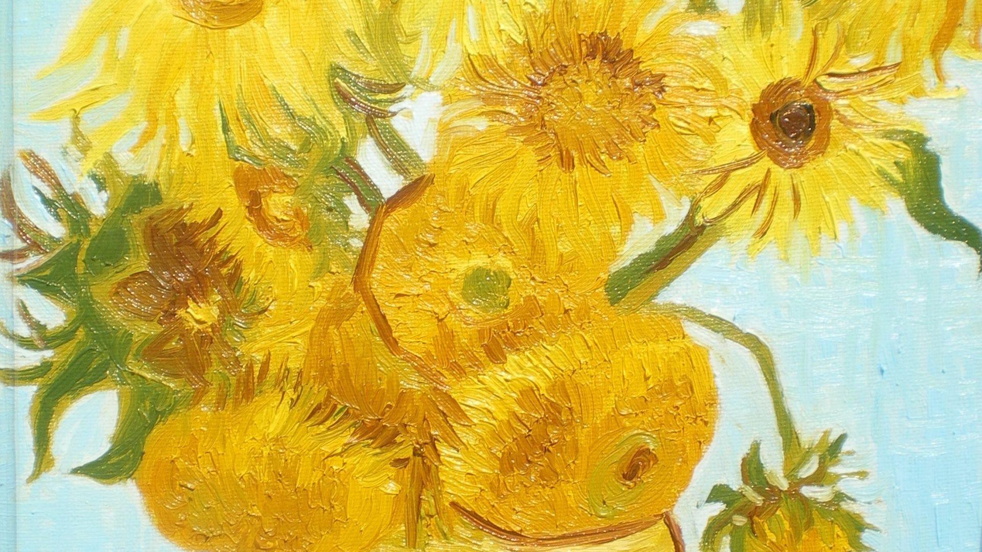 Van Gogh Sunflower Wallpapers