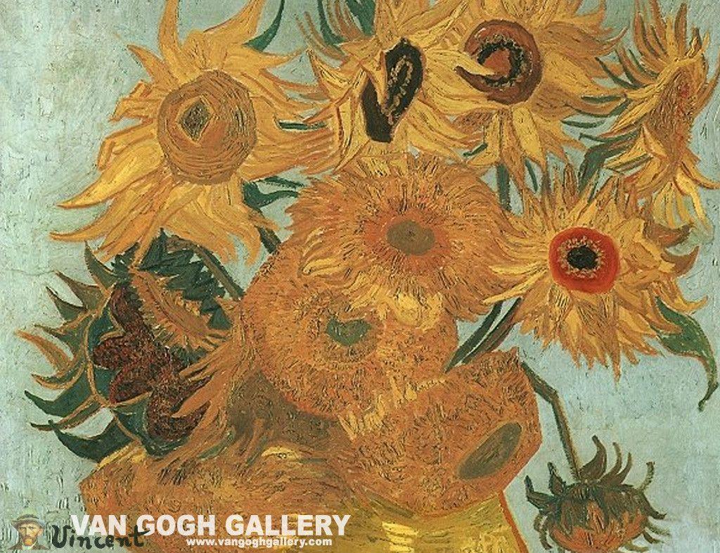 Van Gogh Sunflower Wallpapers