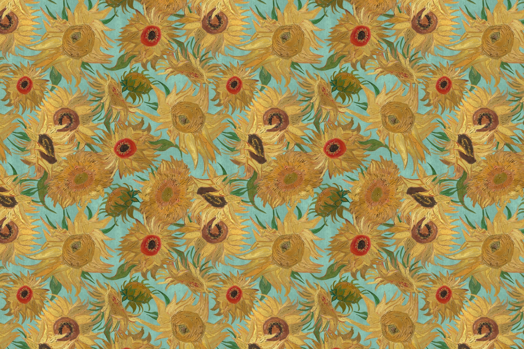 Van Gogh Sunflower Wallpapers