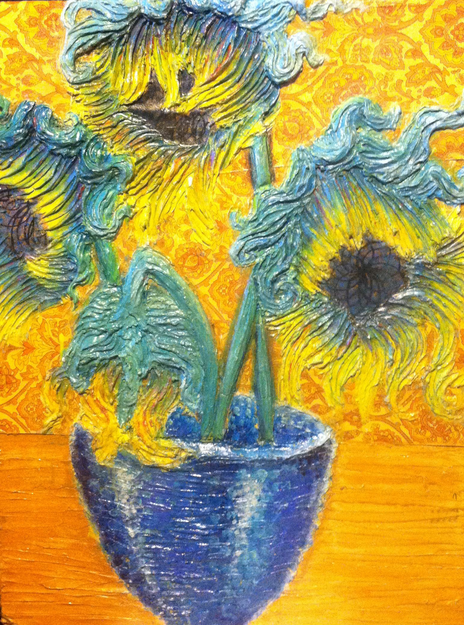 Van Gogh Sunflower Wallpapers