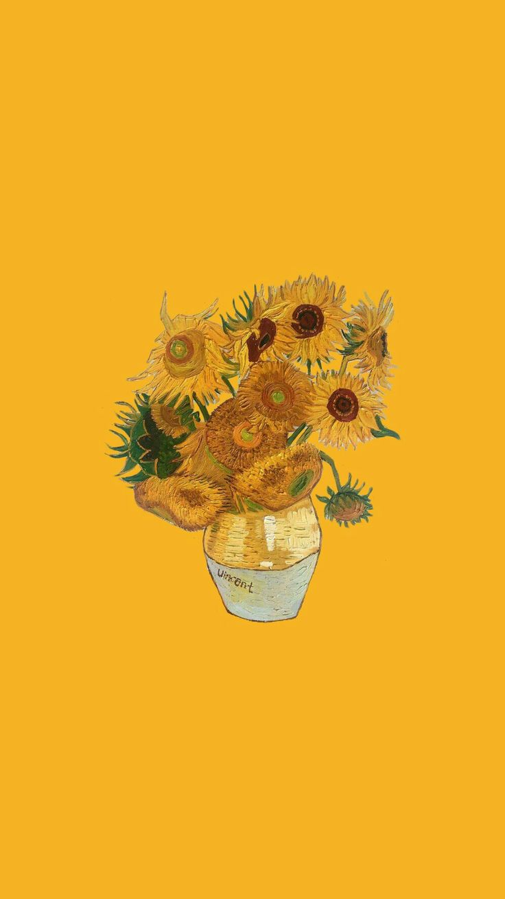 Van Gogh Sunflower Wallpapers