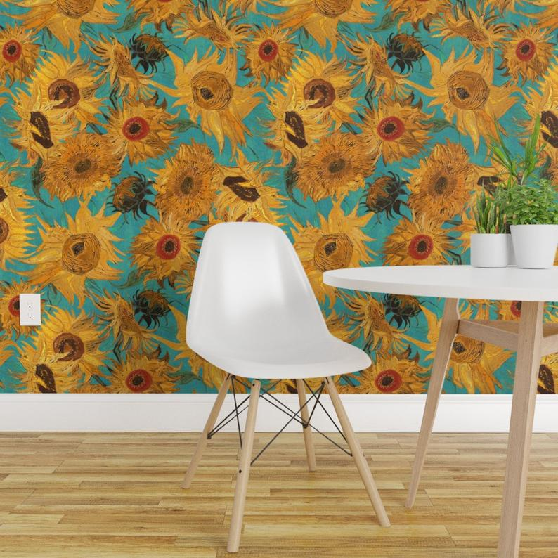 Van Gogh Sunflower Wallpapers