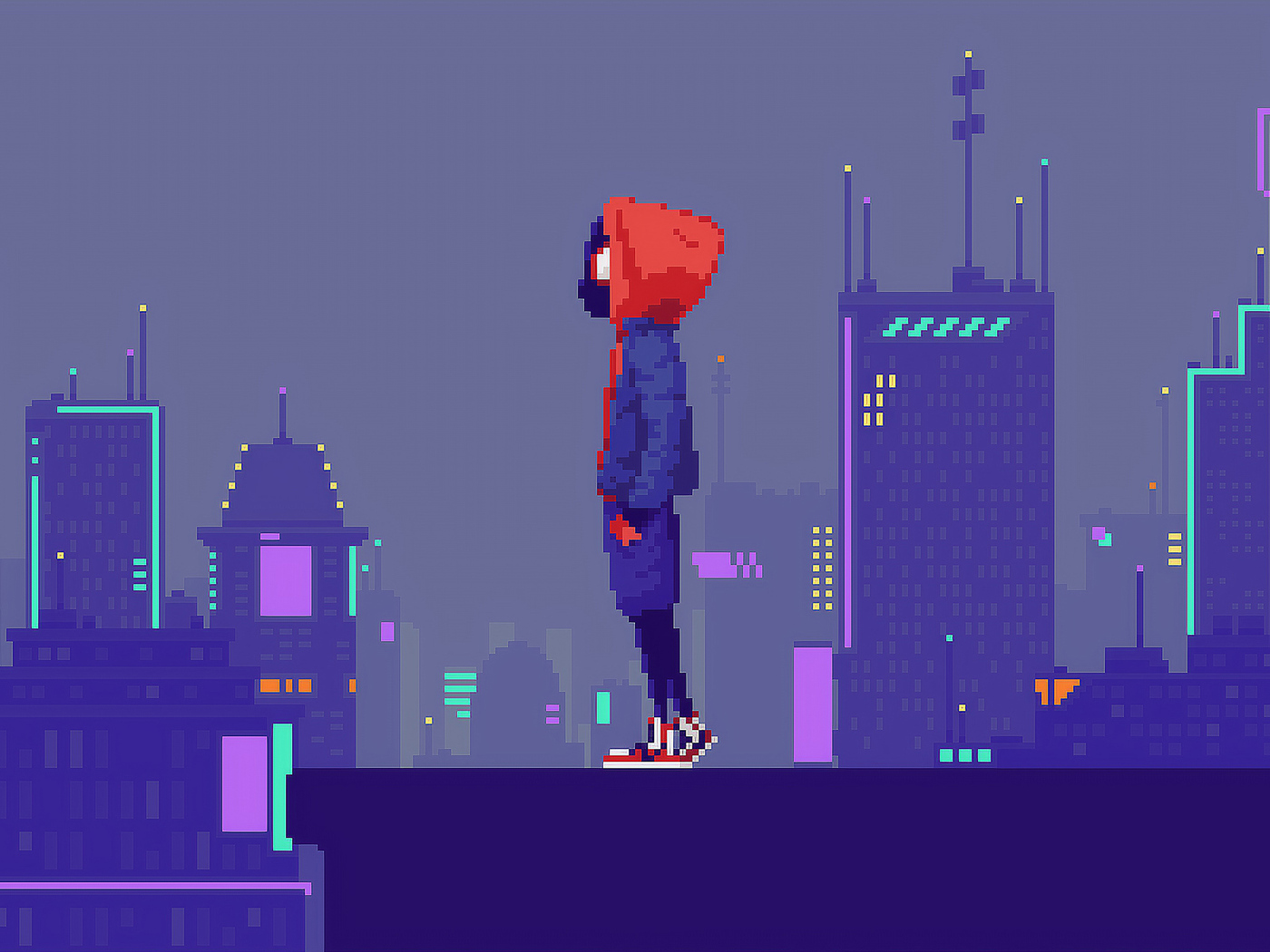 Vaporwave Pixel Art Wallpapers