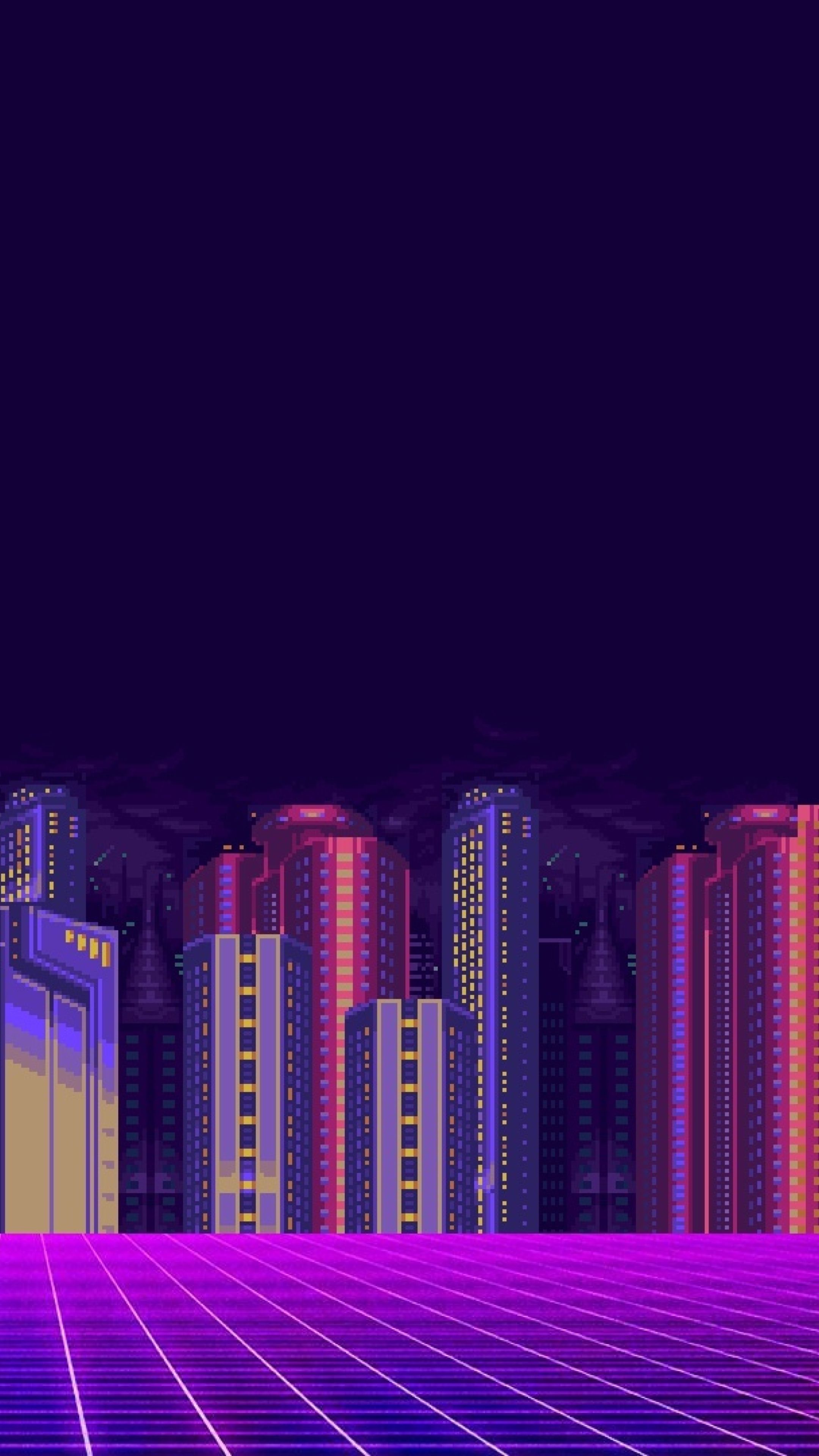 Vaporwave Pixel Art Wallpapers