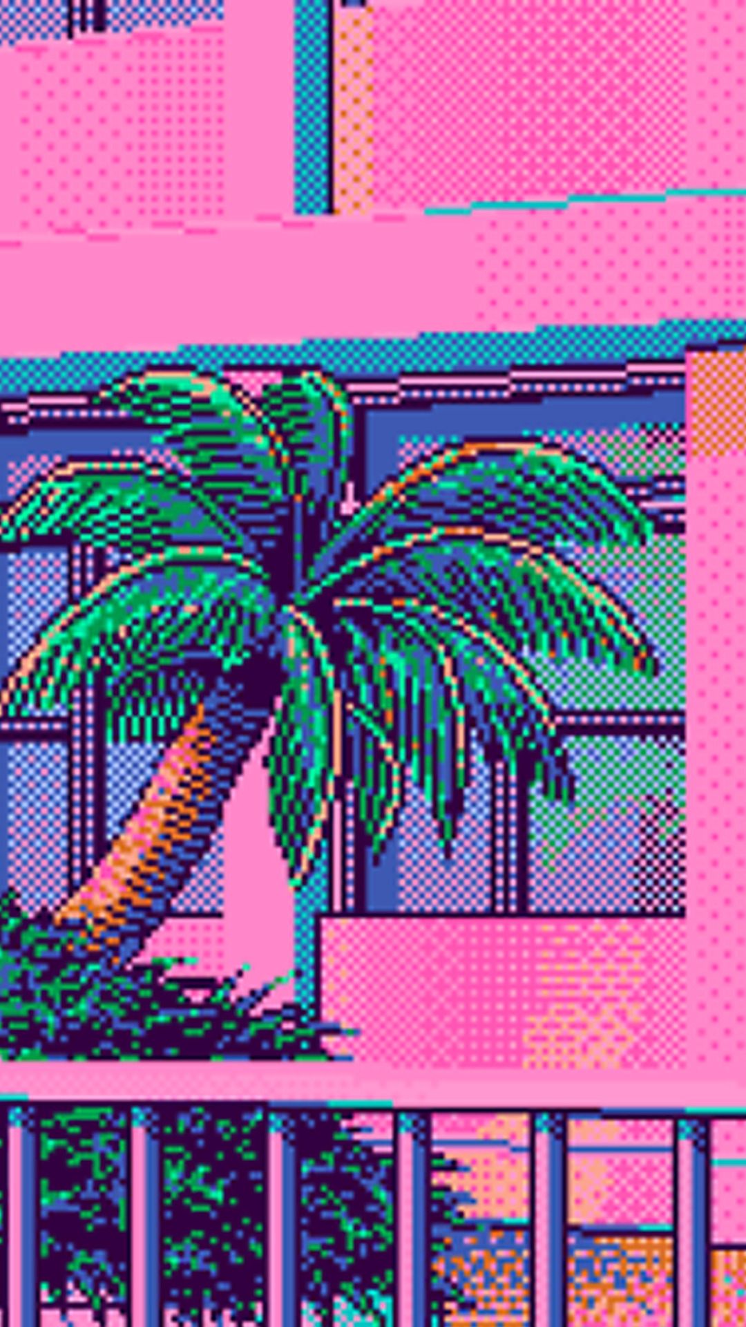 Vaporwave Pixel Art Wallpapers