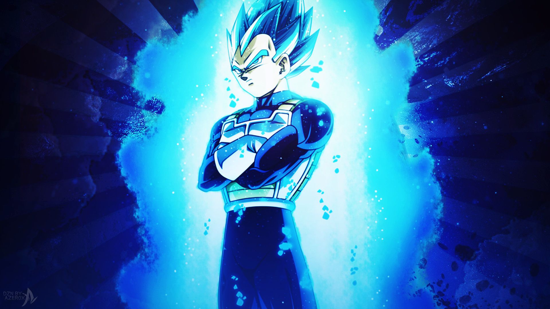 Vegeta Royal Blue Wallpapers