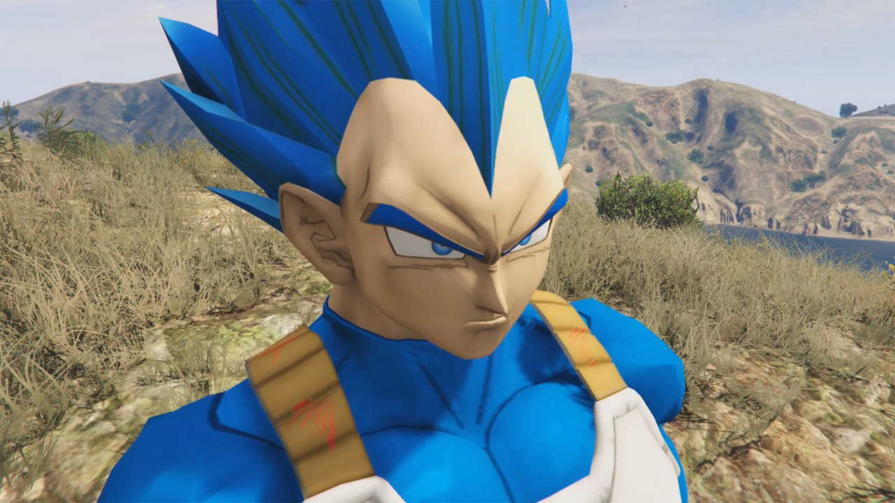 Vegeta Royal Blue Wallpapers