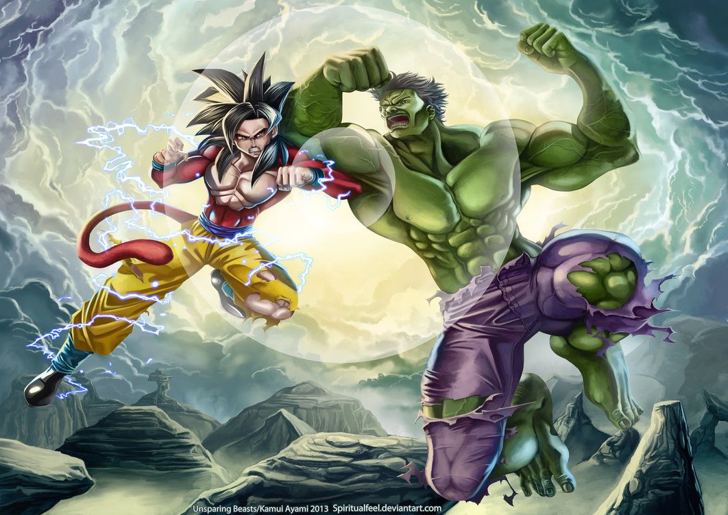 Vegeta Vs Hulk Wallpapers