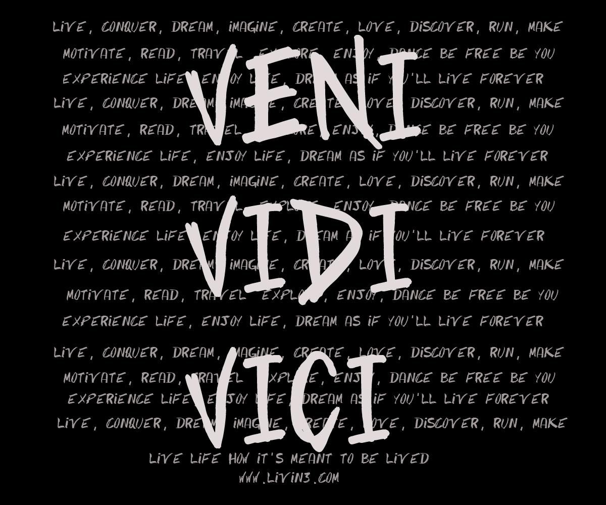 Veni Vidi Vici Wallpapers