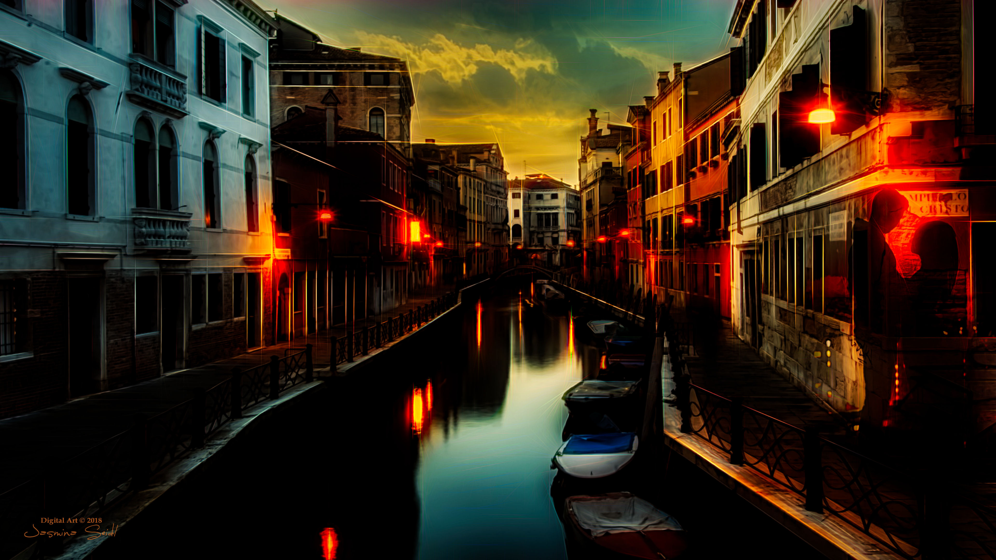 Venice At Night Wallpapers