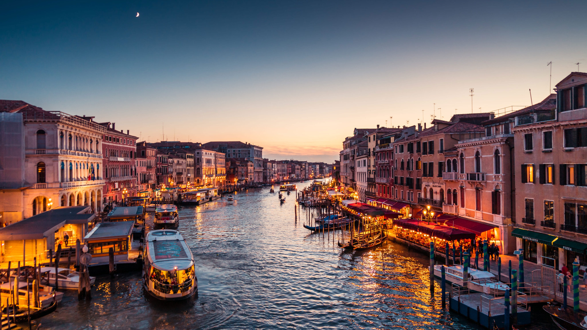 Venice At Night Wallpapers