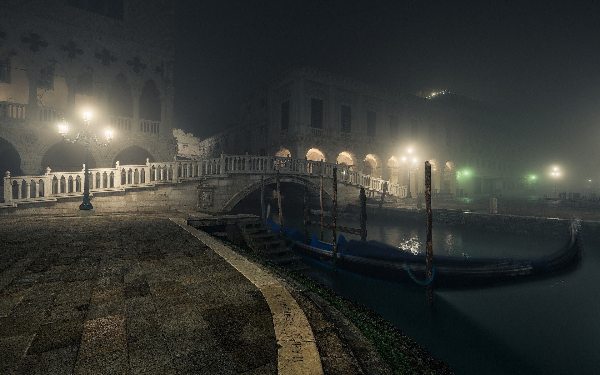 Venice At Night Wallpapers