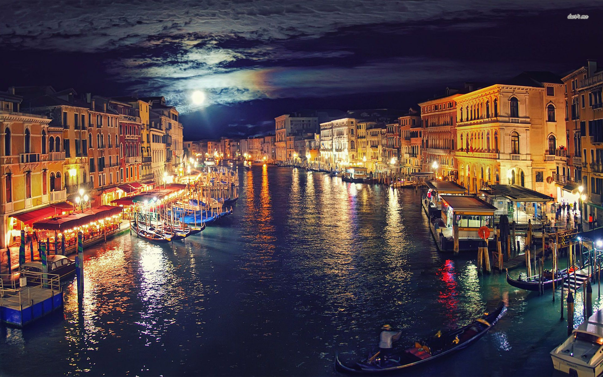 Venice At Night Wallpapers