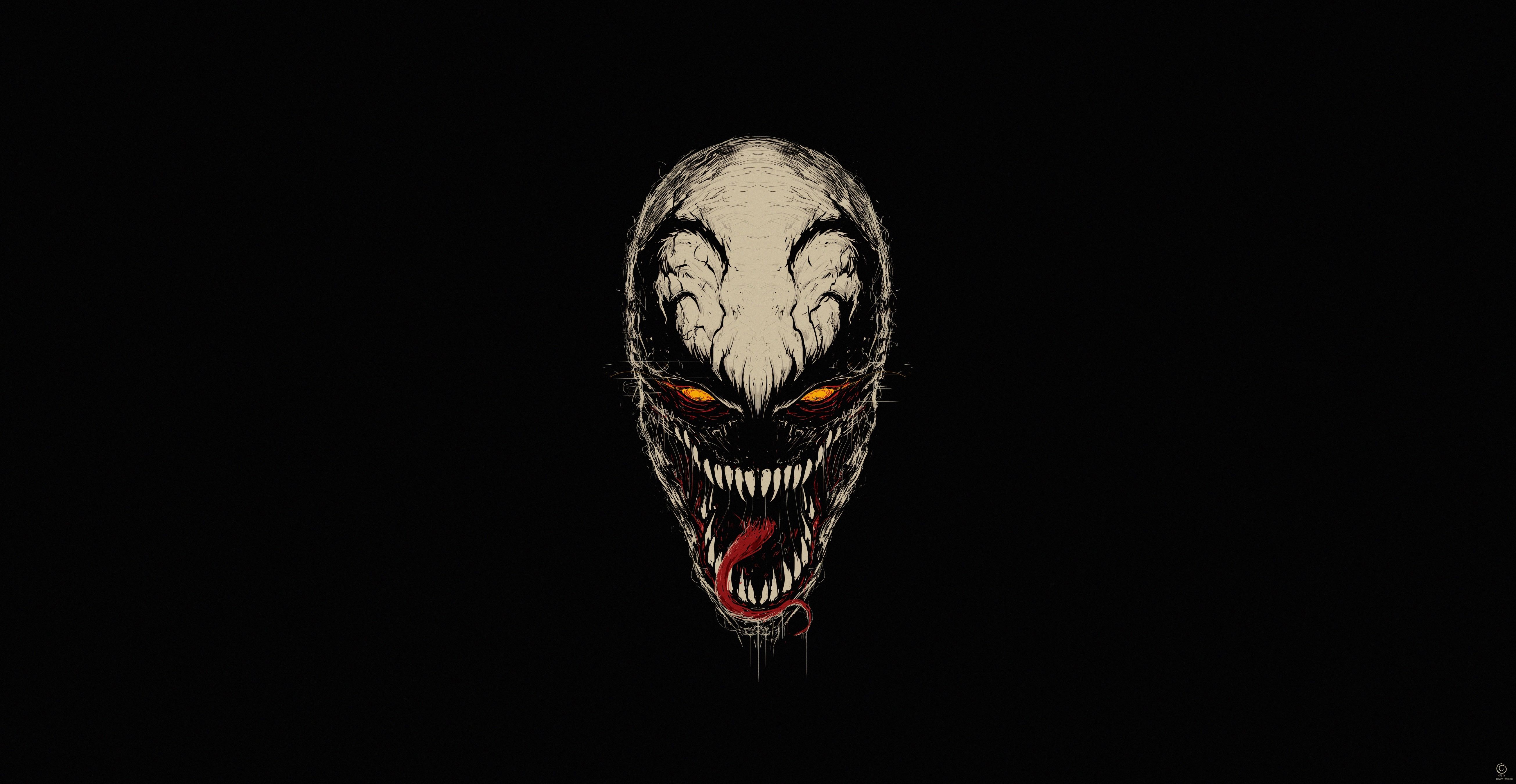 Venom Minimalist Wallpapers