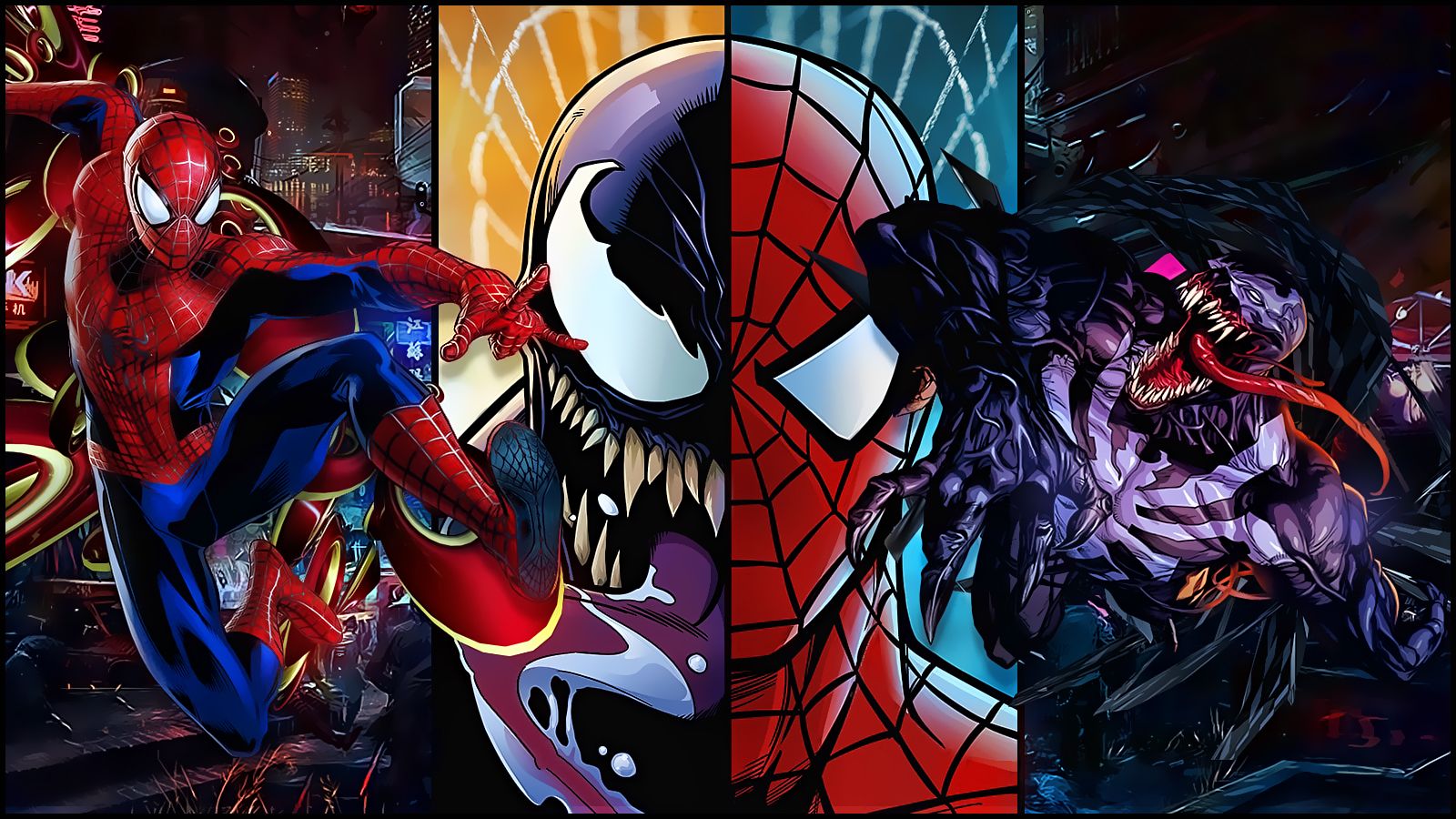 Venom Spiderman Wallpapers