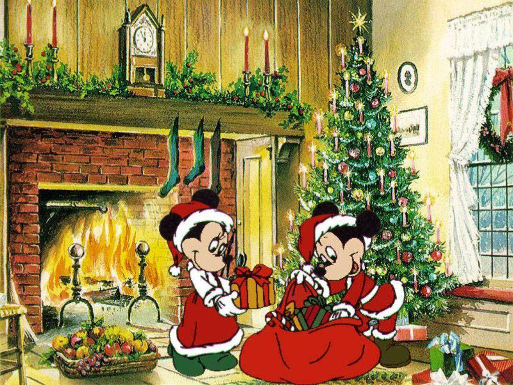 Vintage Disney Christmas Wallpapers