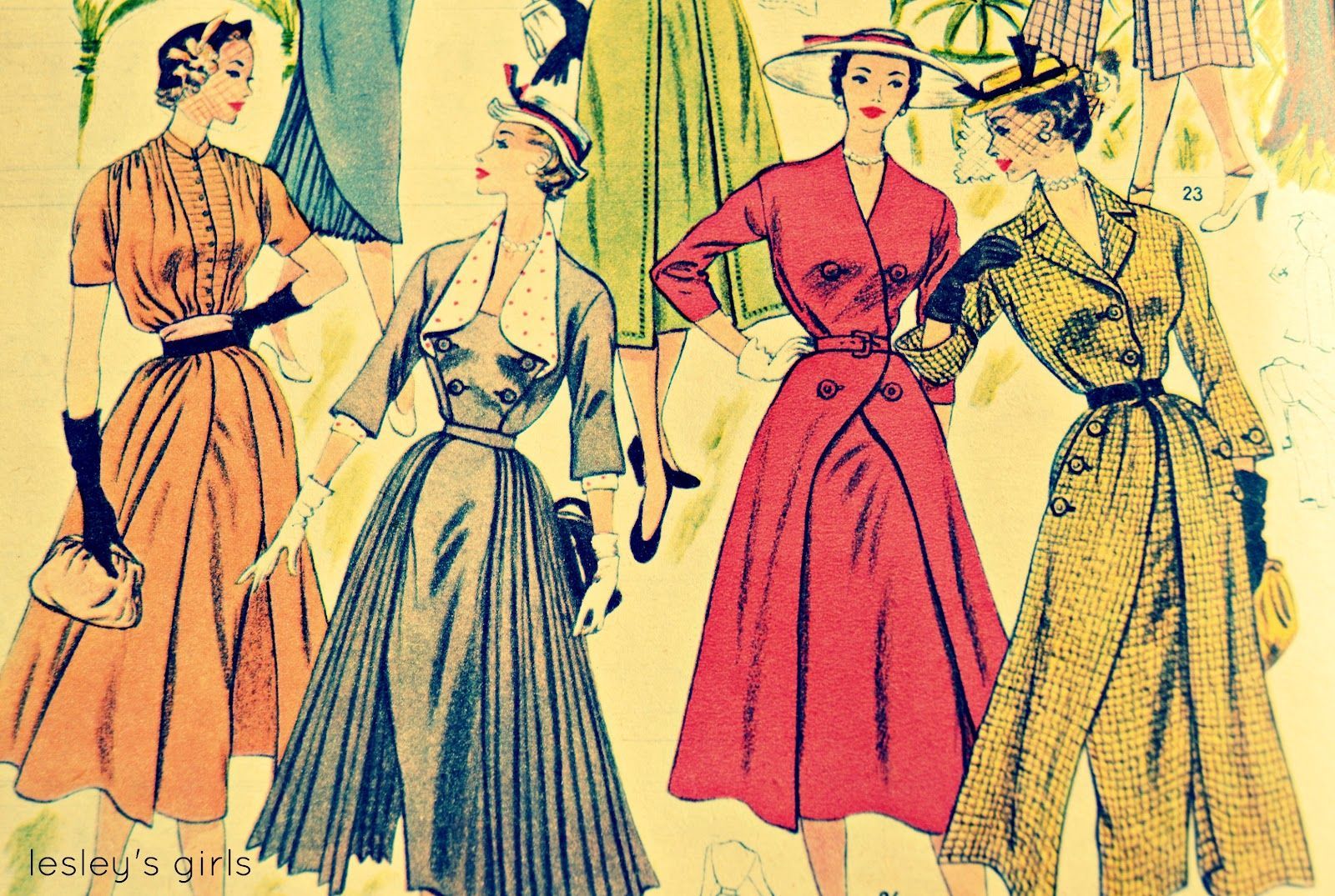 Vintage Fashion Wallpapers