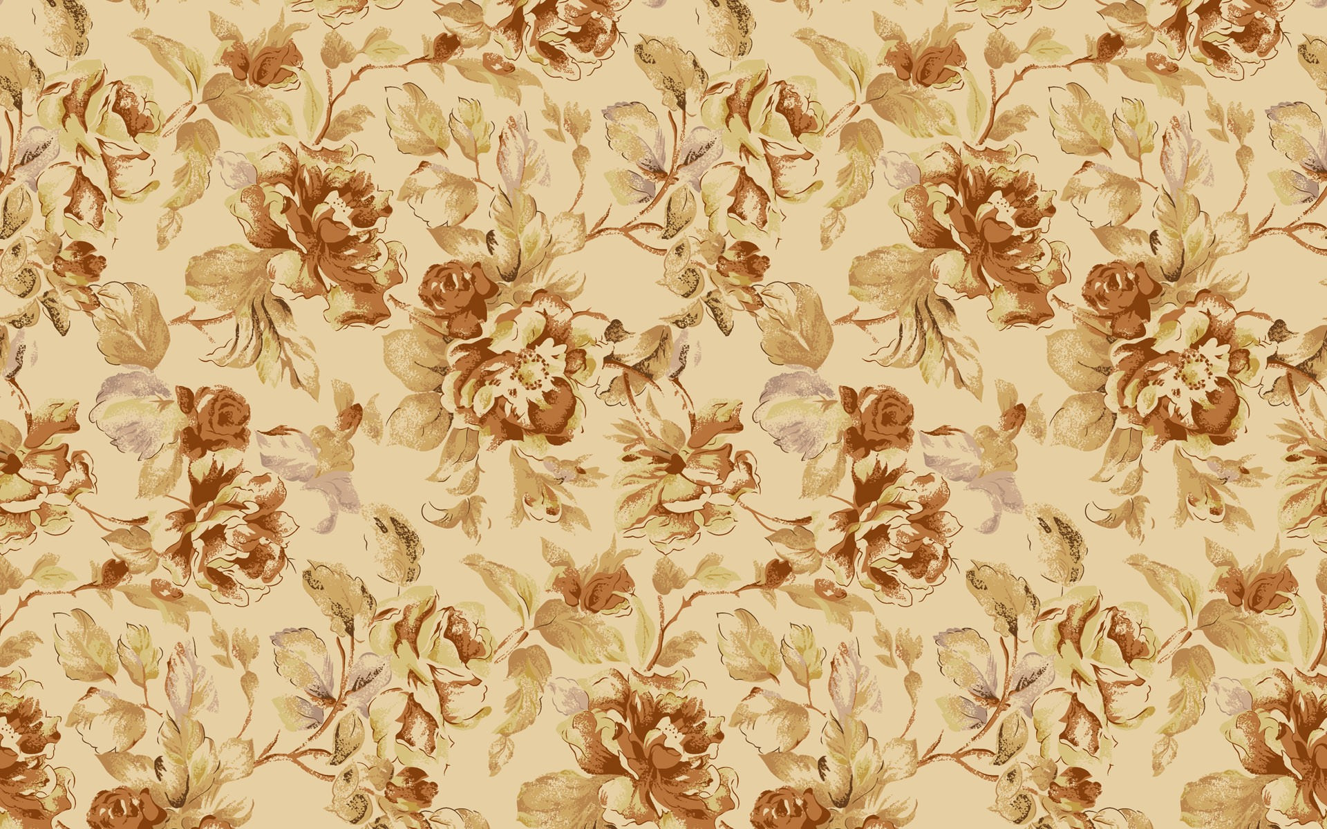 Vintage Floral Wallpapers