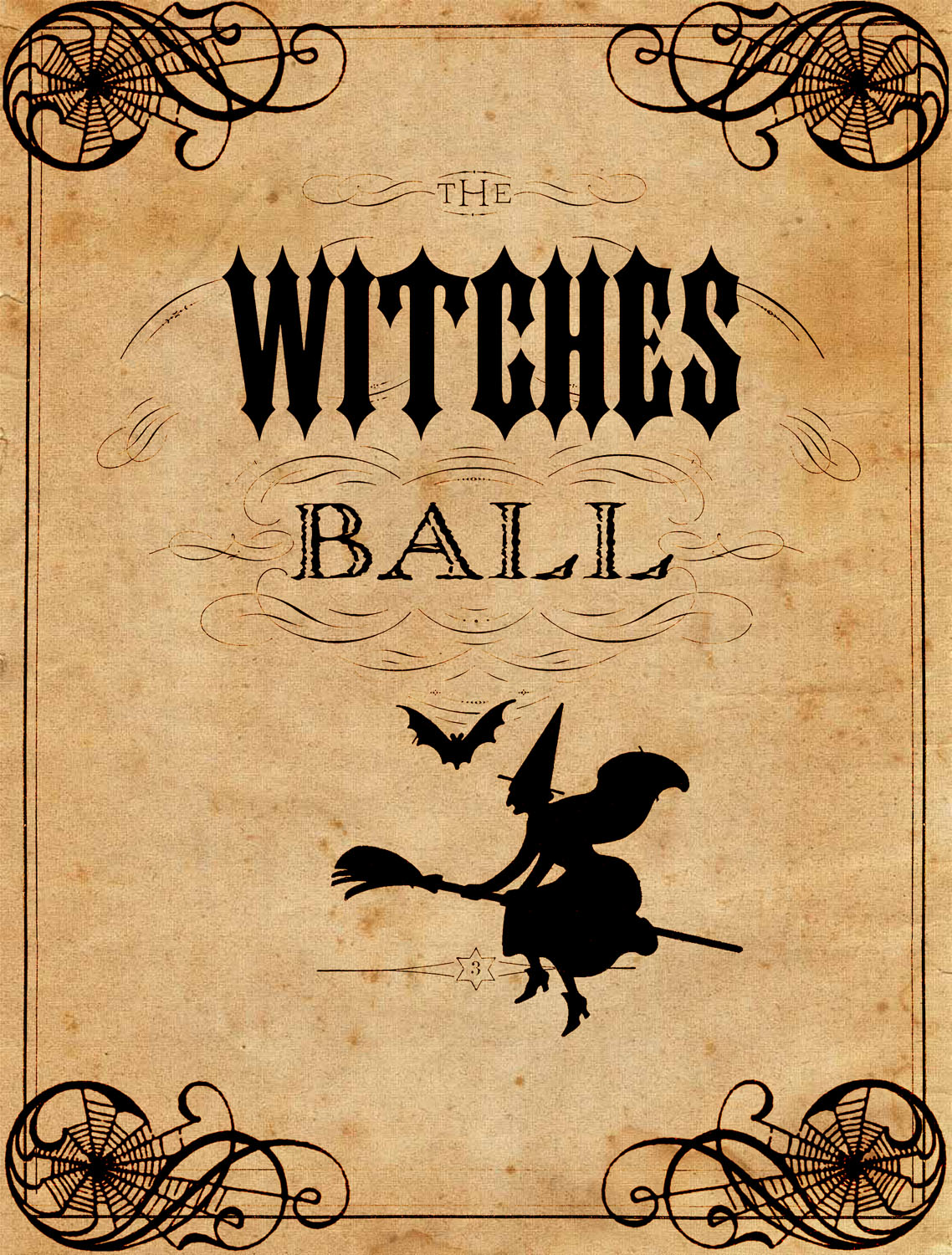 Vintage Halloween Witch Wallpapers