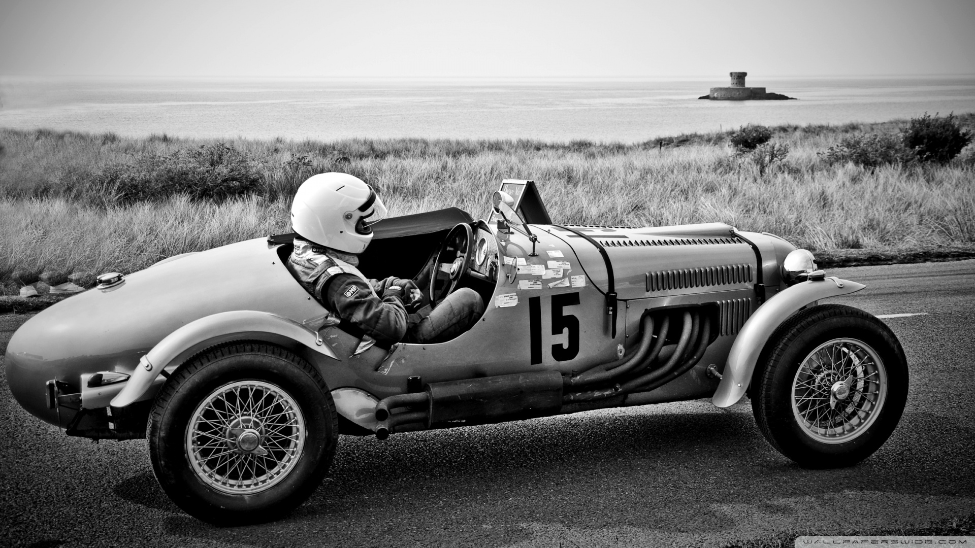 Vintage Race Car Wallpapers