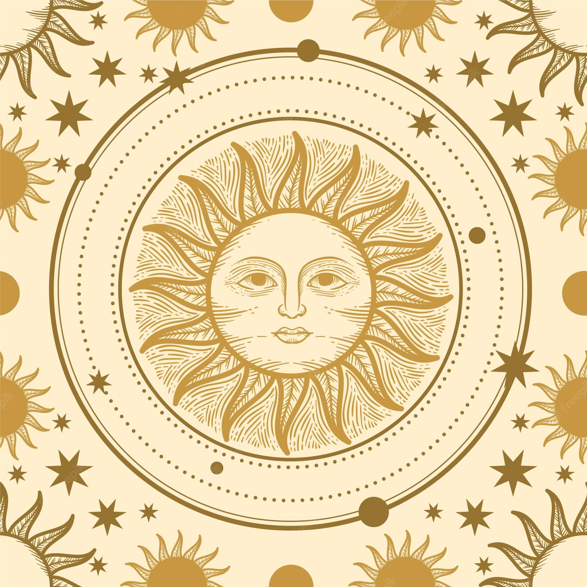 Vintage Sun Wallpapers