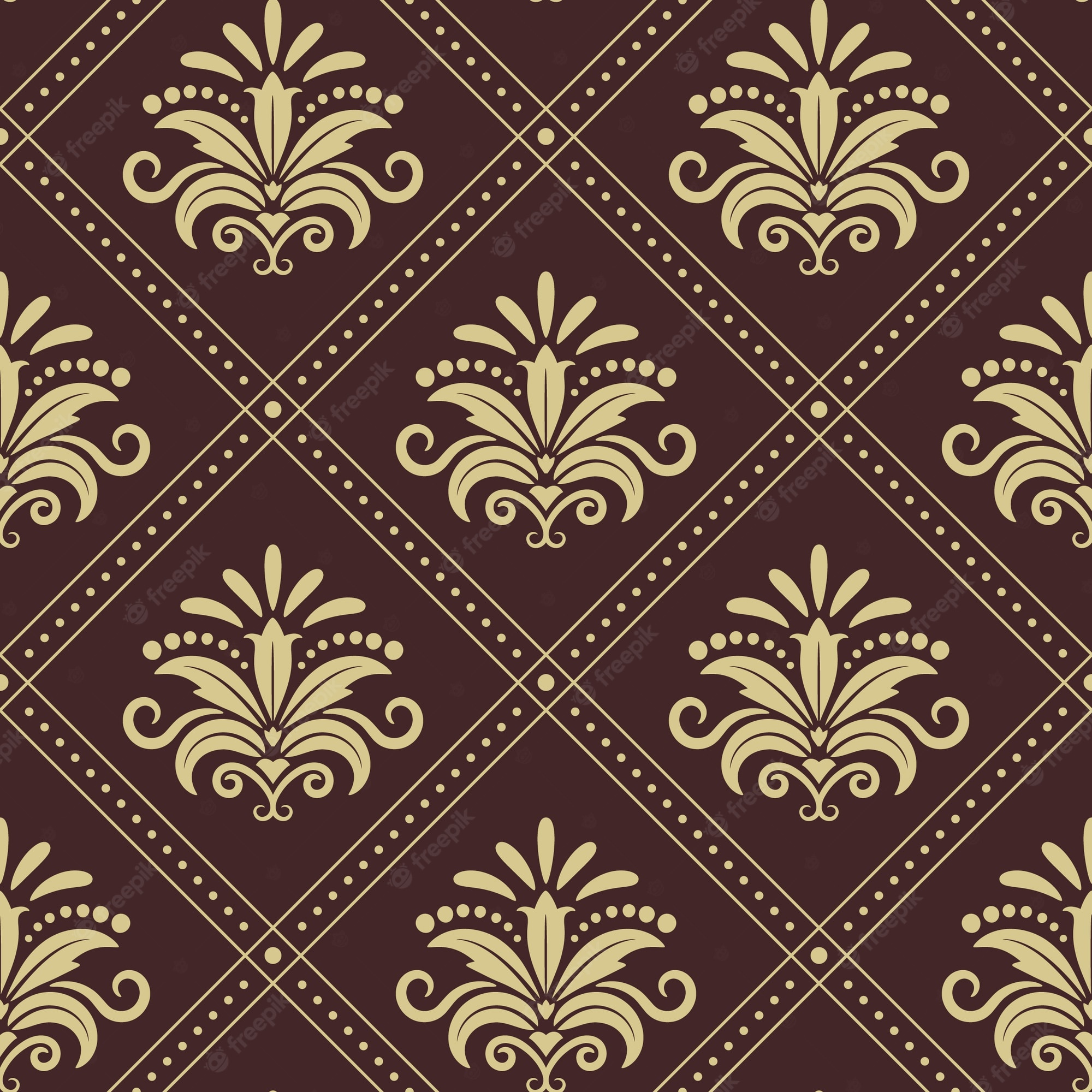 Vintage Patterns Wallpapers