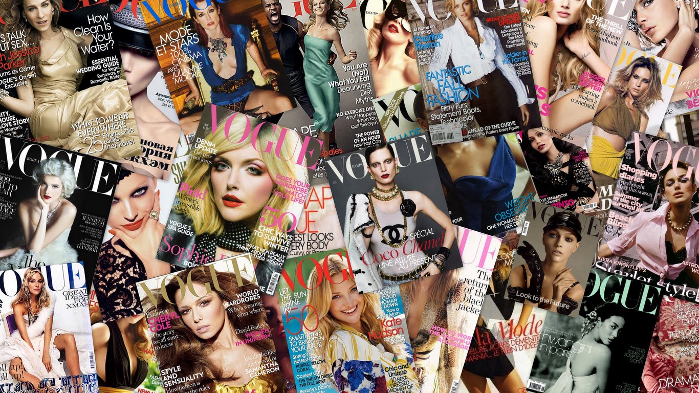 Vogue Collage Wallpapers