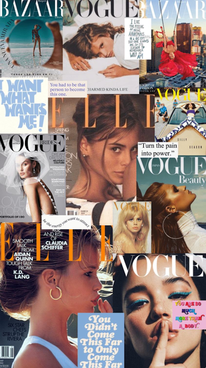 Vogue Collage Wallpapers