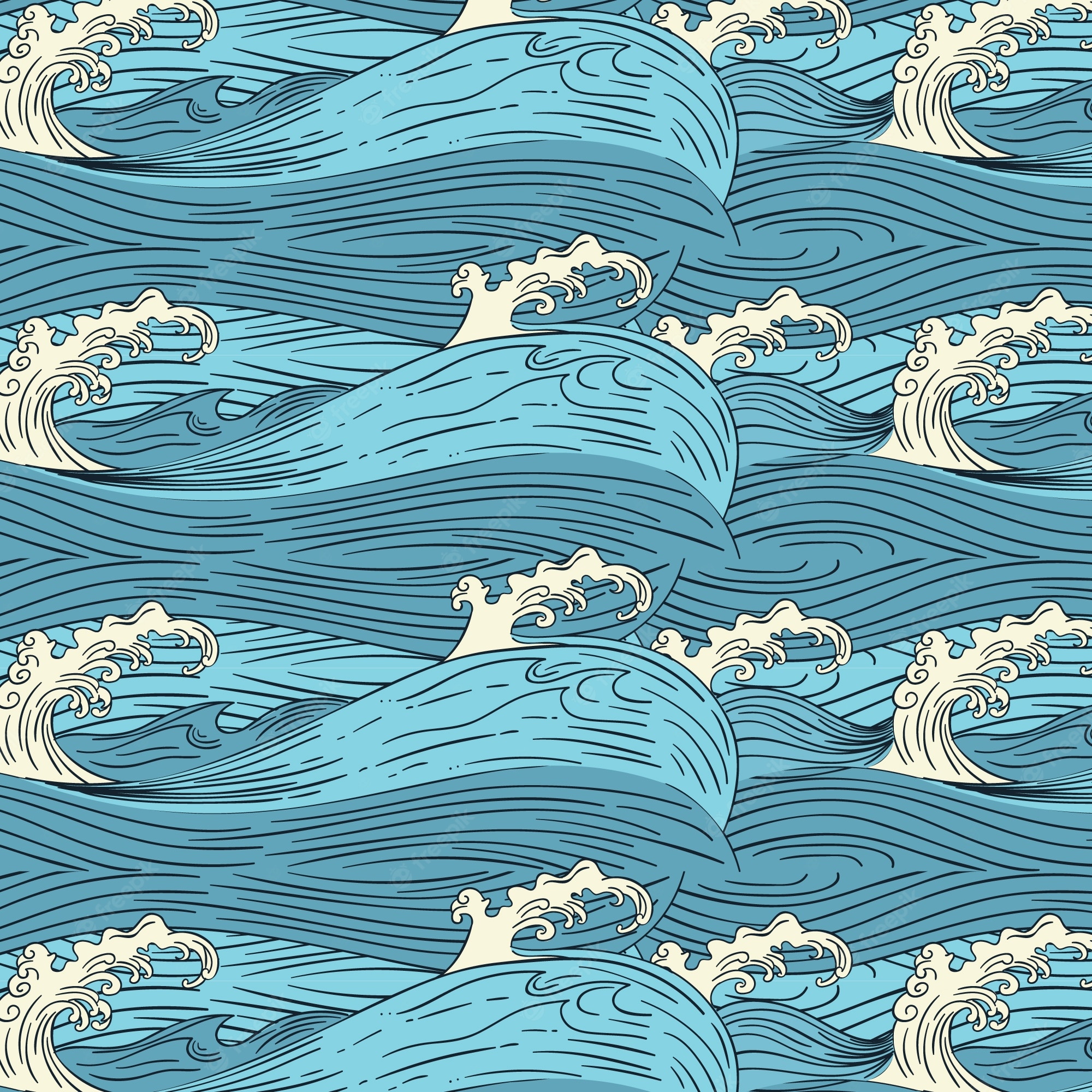 Vsco Wave Painting Wallpapers