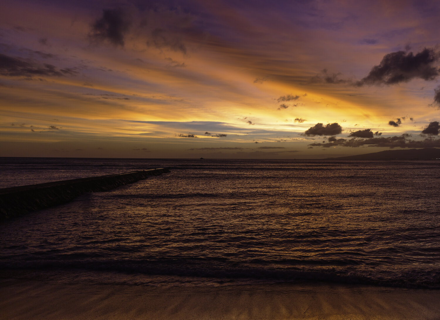 Waikiki Beach Sunset Wallpapers