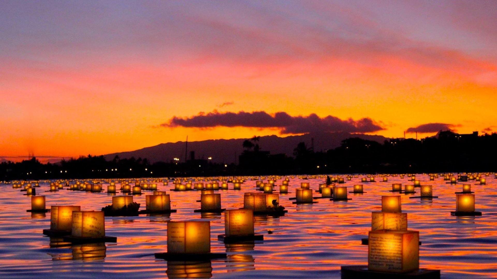 Waikiki Beach Sunset Wallpapers