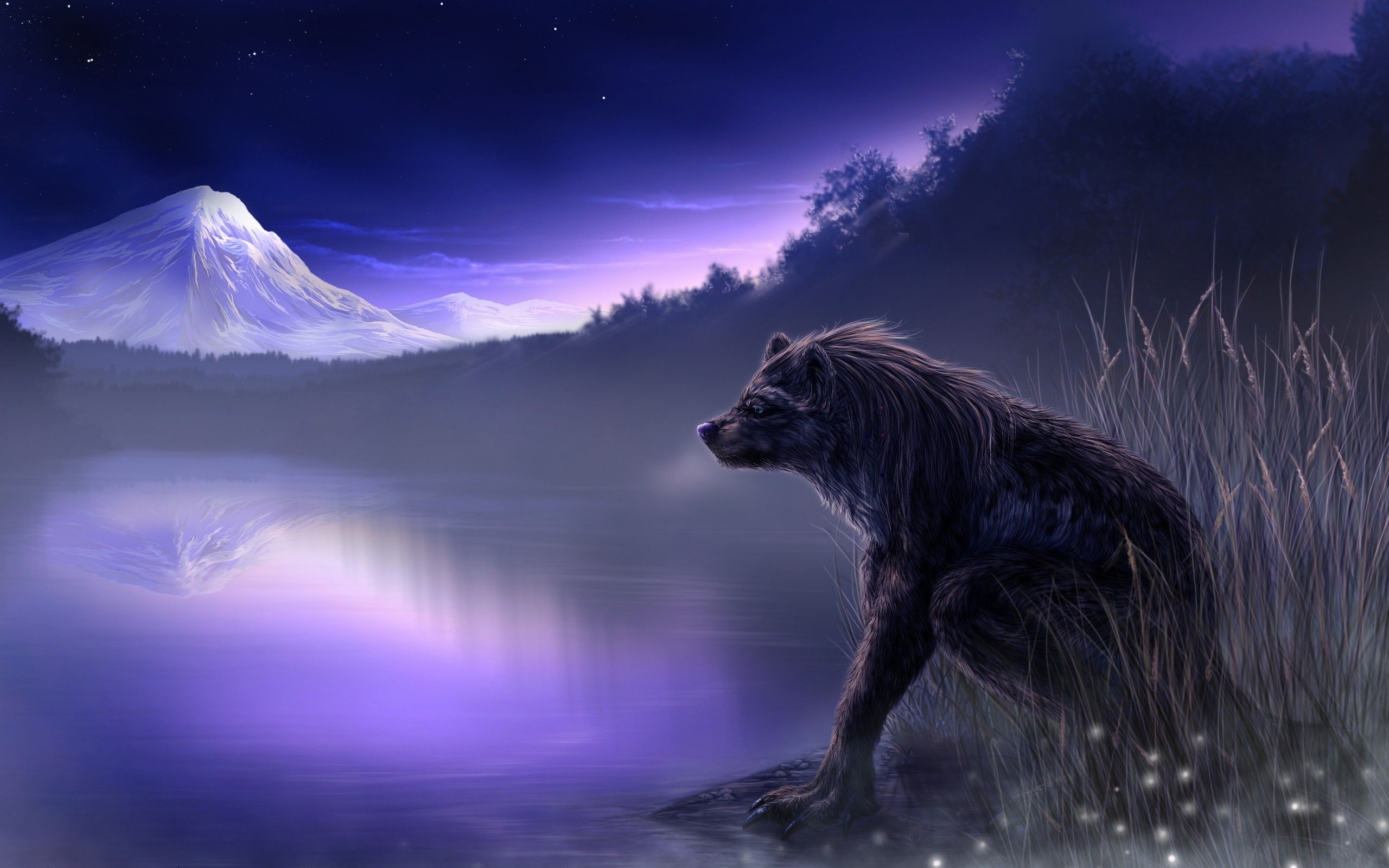 Wallpaper Art Bear Wallpapers