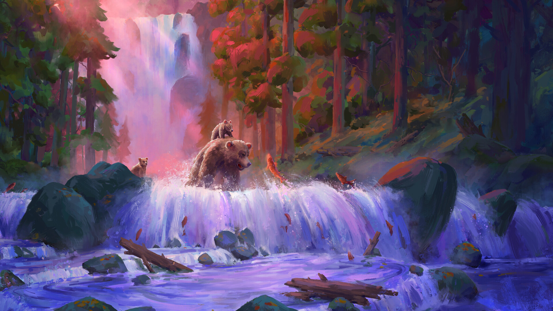 Wallpaper Art Bear Wallpapers