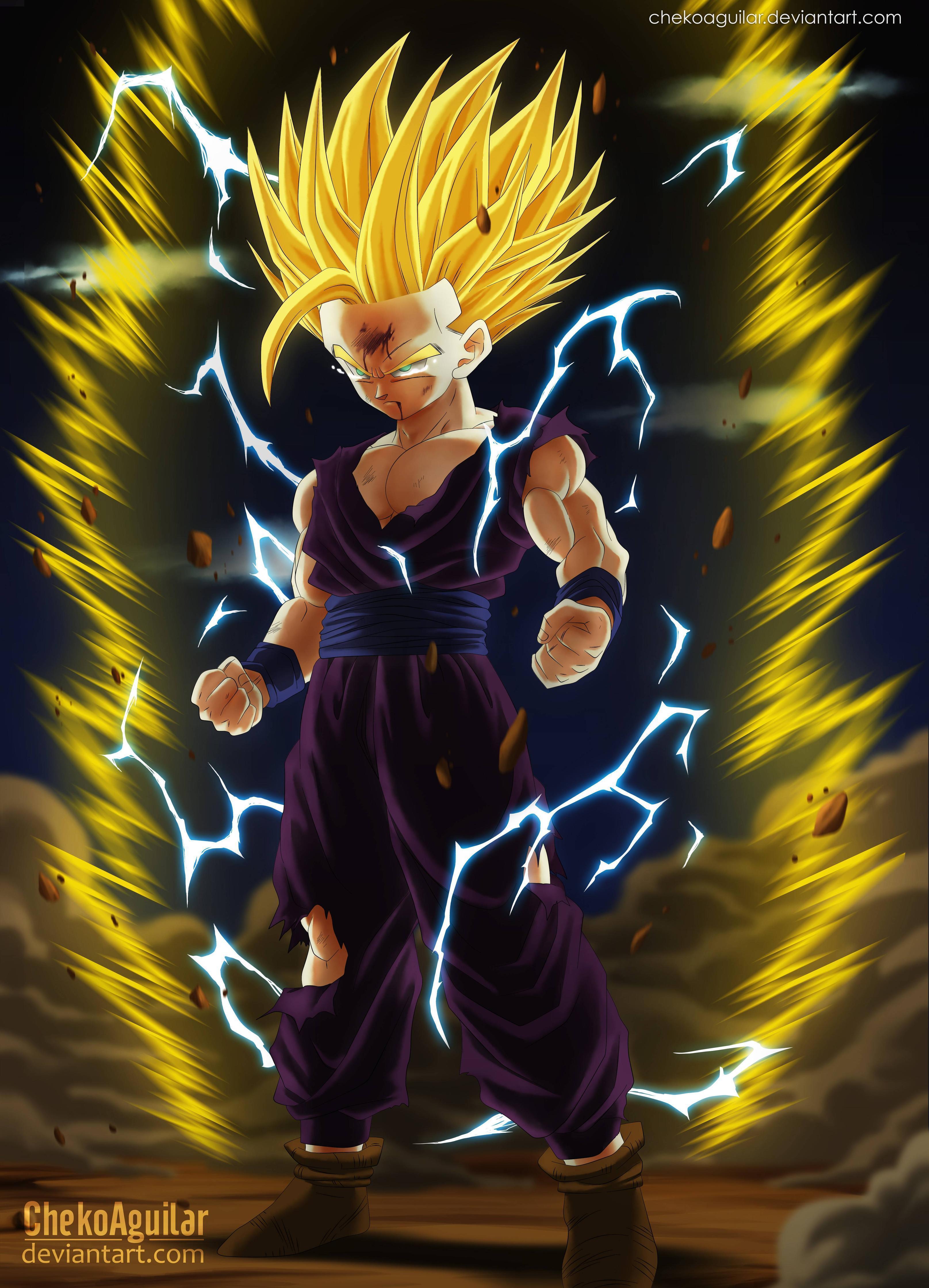 Wallpaper Gohan Super Saiyan 2 Wallpapers